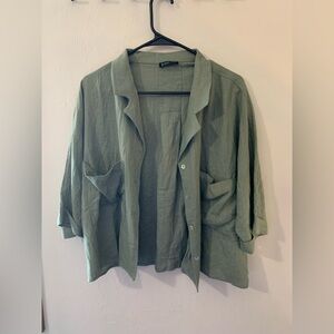 💥SALE💥 NWOT Very J Olive Blazer S